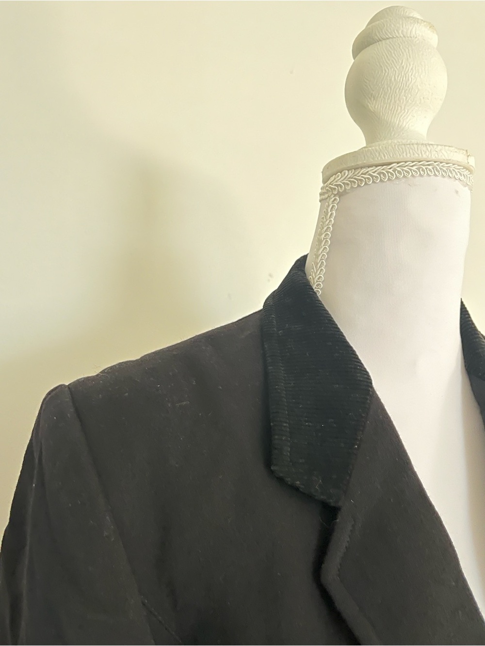 Kenzo 100% Wool Black Coat - Picture 2 of 8